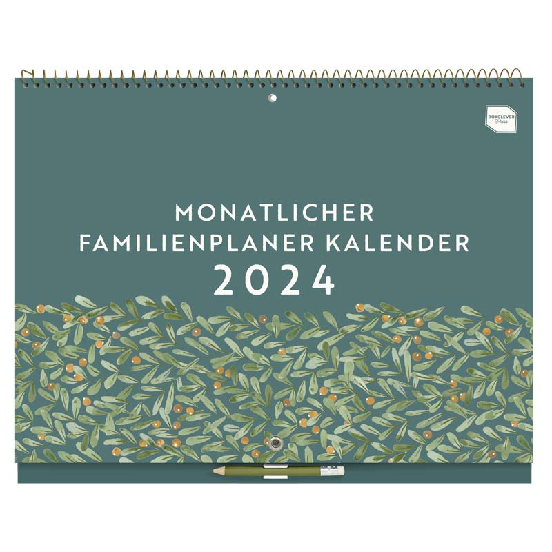 Monatlicher Familienplaner Kalendar 2023